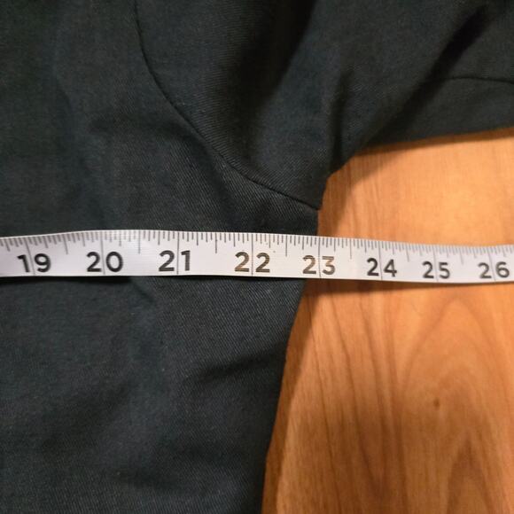 Vintage Sears Coveralls M Black Jumpsuit Industrial Uniform Workwear 80s - Picture 14 of 15